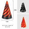 thumbnail image 4 of Juguete espiral impreso 3D que pasa a través del escritorio de la persona agitada de la pirámide () negro anaranjado, 4 of 5