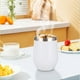 thumbnail image 4 of Xihbxyly Taza de Desayuno, Elegante Huevera de Acero Inoxidable 304, Diseño Termo Aislante, Eficiente Retención de Calor, Ideal para Servir Huevos Pasados Por Agua, Un Regalo Único, Un Elegante Compl, 4 of 5