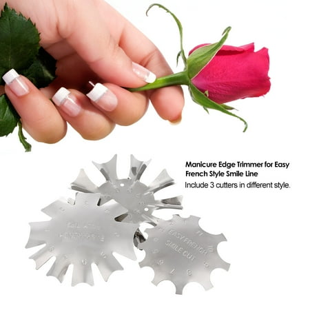 Nail Art Manicure Edge Trimmer Nail Cutter French Nail Art Tool