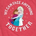 thumbnail image 3 of Frozen - We Can Face Anything - Toddler And Youth Short Sleeve Graphic T-Shirt, 3 of 5