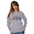 thumbnail image 3 of Puerto Rico Nuyorican USA State Flag Sweatshirt for Men or Women Brisco Brands S, 3 of 5