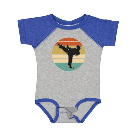 

Inktastic Karate Martial Arts Silhouette Gift Baby Boy or Baby Girl Bodysuit