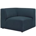 thumbnail image 1 of Modway Mingle Fauteuil d'Angle de Sofa en Tissu de Polyester de Style Moderne, Bleu, 1 of 6