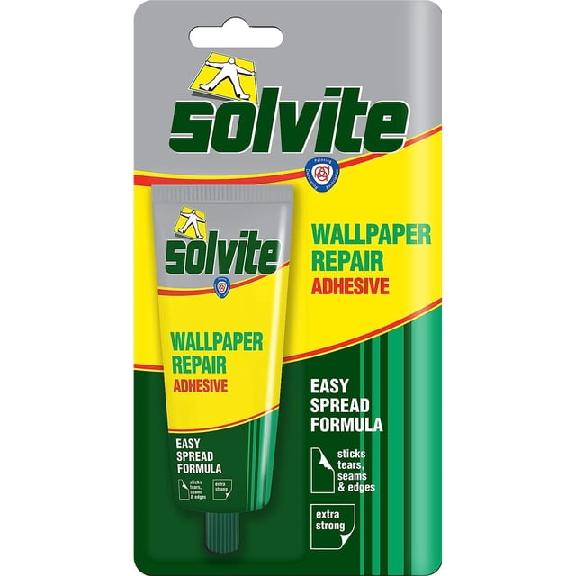 Solvite Tube Adhésif de Réparation de Papier Peint Réf 1574678