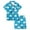Blue, variant on Baby Girl Pajamas Casual Daily Can Play and Wear Colorful Outfit Painted Girls' Sleepwear Blue 8-9 Years
