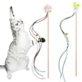 thumbnail image 4 of JANGSLNG Cat Teaser Toy Interactive Cat Tassel Toy with Bell Creative Cartoon Design Comfortable Grip Relieve Boredom Cat Stick Toy Pet Supply, 4 of 8