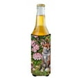 thumbnail image 2 of Carolines Treasures CDCO0442MUK Fox Waiting in Flowers Ultra Beverage Insulators for slim cans  Slim Can multicolor, 2 of 3