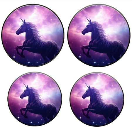 

Bahomeck Electric Stove Burner Covers Set Of 4 Beautiful Unicorn In The Galaxy With Purple And Blue Colors Metal Gas Stove Burner Covers Protecting Gas Stoves 8 Inch And 10 Inch