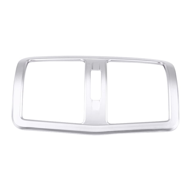 Air Outlet Frame, Rear Vent Cover 15.5x9cm Plated Antiscratch Dustproof For Car Replacement For E Class W212 2012-2015