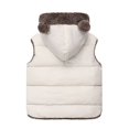1218 Month Boy Clothes Girls Puffer Vest Toddler Boys Girls Hooded