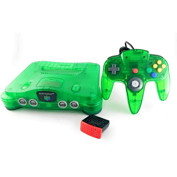 Pre-Owned Used Jungle Green Nintendo 64 Console System- N64