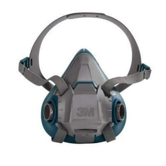 3M Rugged Comfort Half Facepiece Reusable Respirator 6501/49487, Small