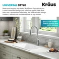 thumbnail image 5 of Kraus Oletto Tall Modern Pull-Down Single Handle Kitchen Faucet in Spot Free Stainless Steel, 5 of 15