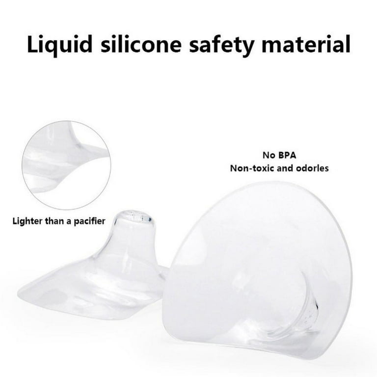 2pcs Silicone Nipple Protectors Feeding Mothers Nipple Shields Protection Cover  Breastfeeding Mother Milk Silicone Nipple