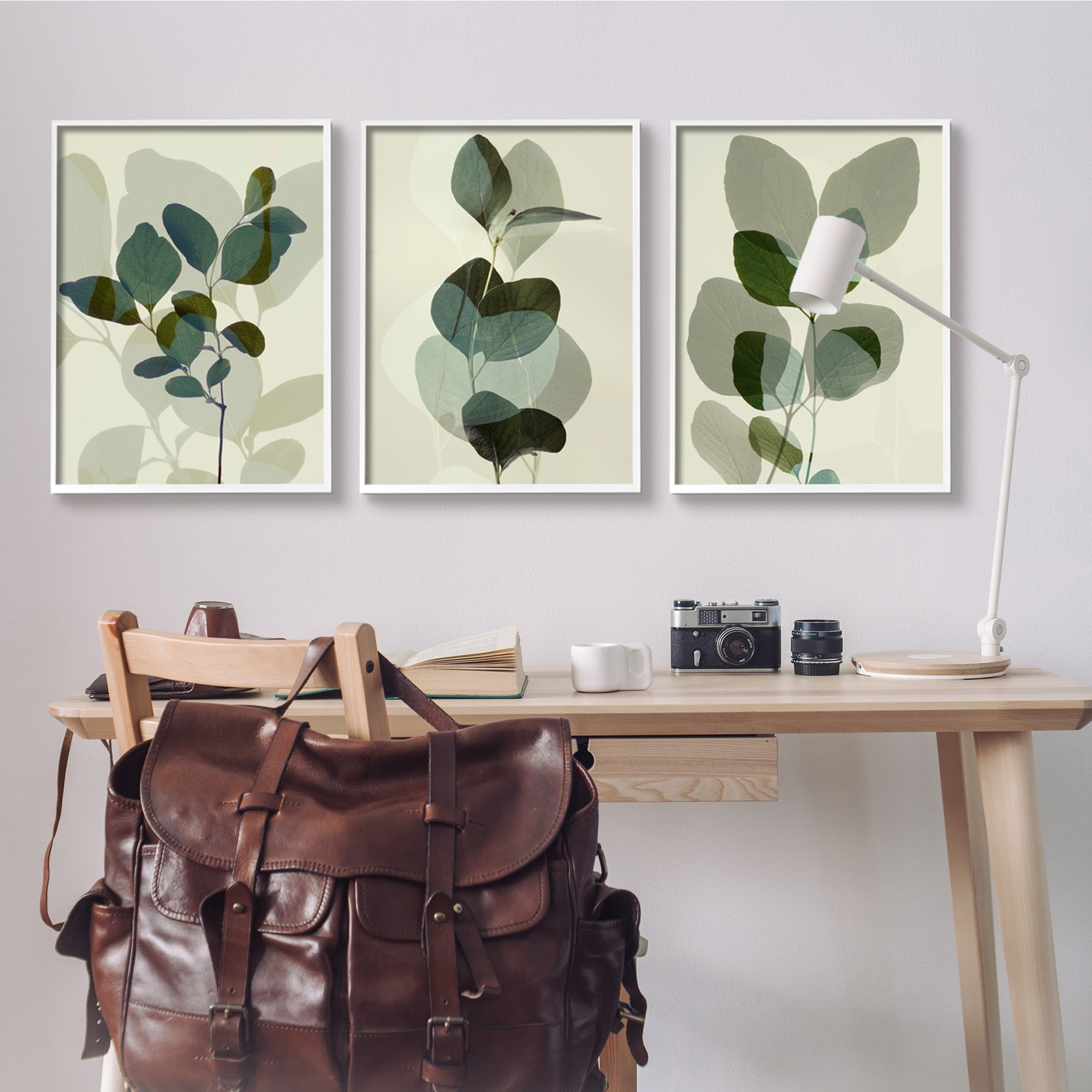 Stupell Industries Modern Forest Plant Photography Overlapping Foliage Shadows, 24 x 30, Design by Ian Winstanley