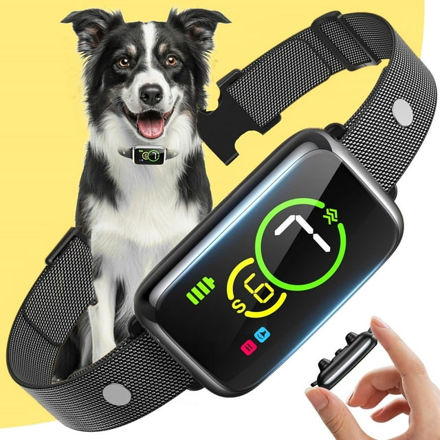 Collar inteligente contra ladridos de perro NQQHNN Beep Vibration IP67 a prueba de agua