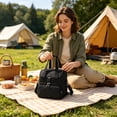 thumbnail image 2 of TFYZYY Double Layer Insulated Lunch Bag | Multi-Functional Portable Hand Food Container | Waterproof & Easy to Clean | Ideal for Office Workers & Outdoor Activities, 2 of 5