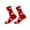 Red, variant on Baseball Socks Men Women's Valentines Crew Socks Mid-Length Cute Printed Tube Socks Ski Socks Red One Size
