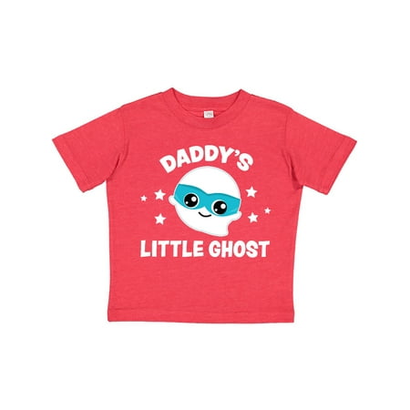 

Inktastic Cute Daddy s Little Ghost with Stars Gift Toddler Boy or Toddler Girl T-Shirt