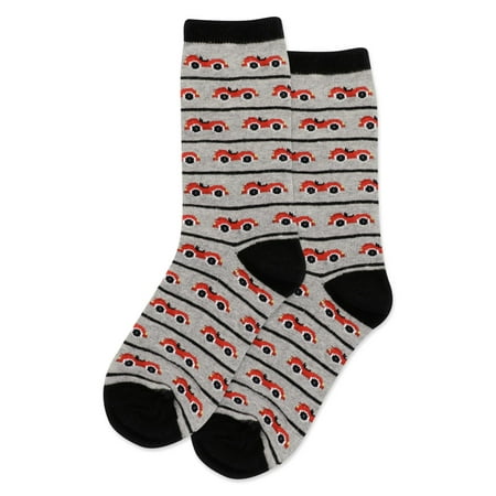 Hot Sox Kids Race Car Crew Socks