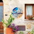 thumbnail image 3 of Welcome Pendant Handmade Ocean Series Decorate Fade-resistant Welcome Sign Door Hanging Pendant Home Decor, 3 of 10