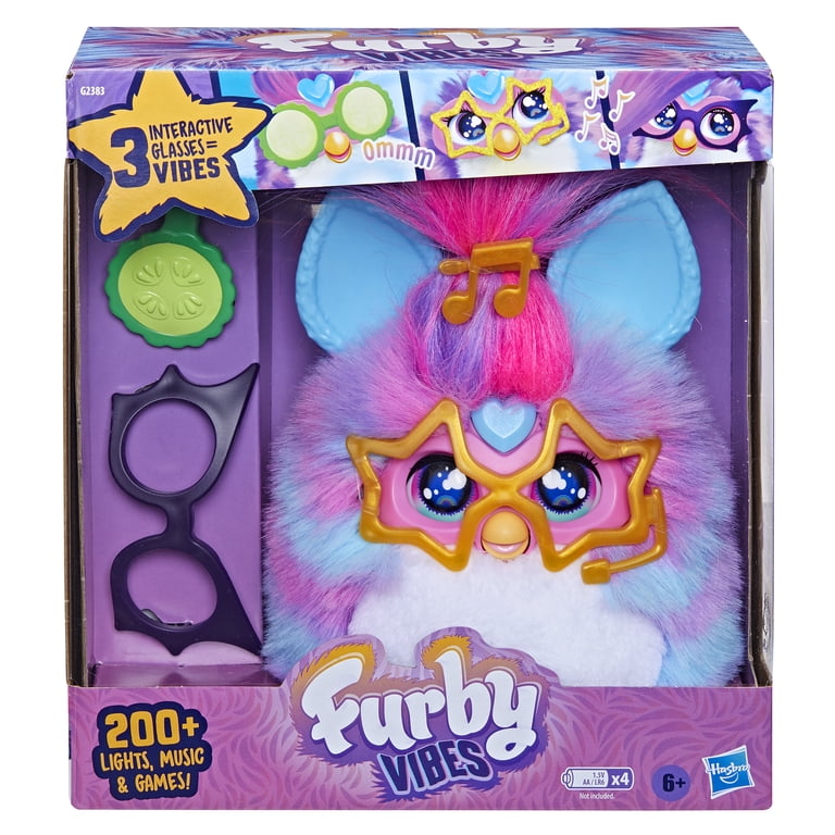 Furby Vibes Interactive Plush Toy, Blue Razz photo 2