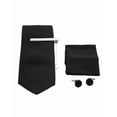 thumbnail image 2 of Set De Corbata Xtellar Formal De 8 Cm Con Estuche De Regalo negro, 2 of 5