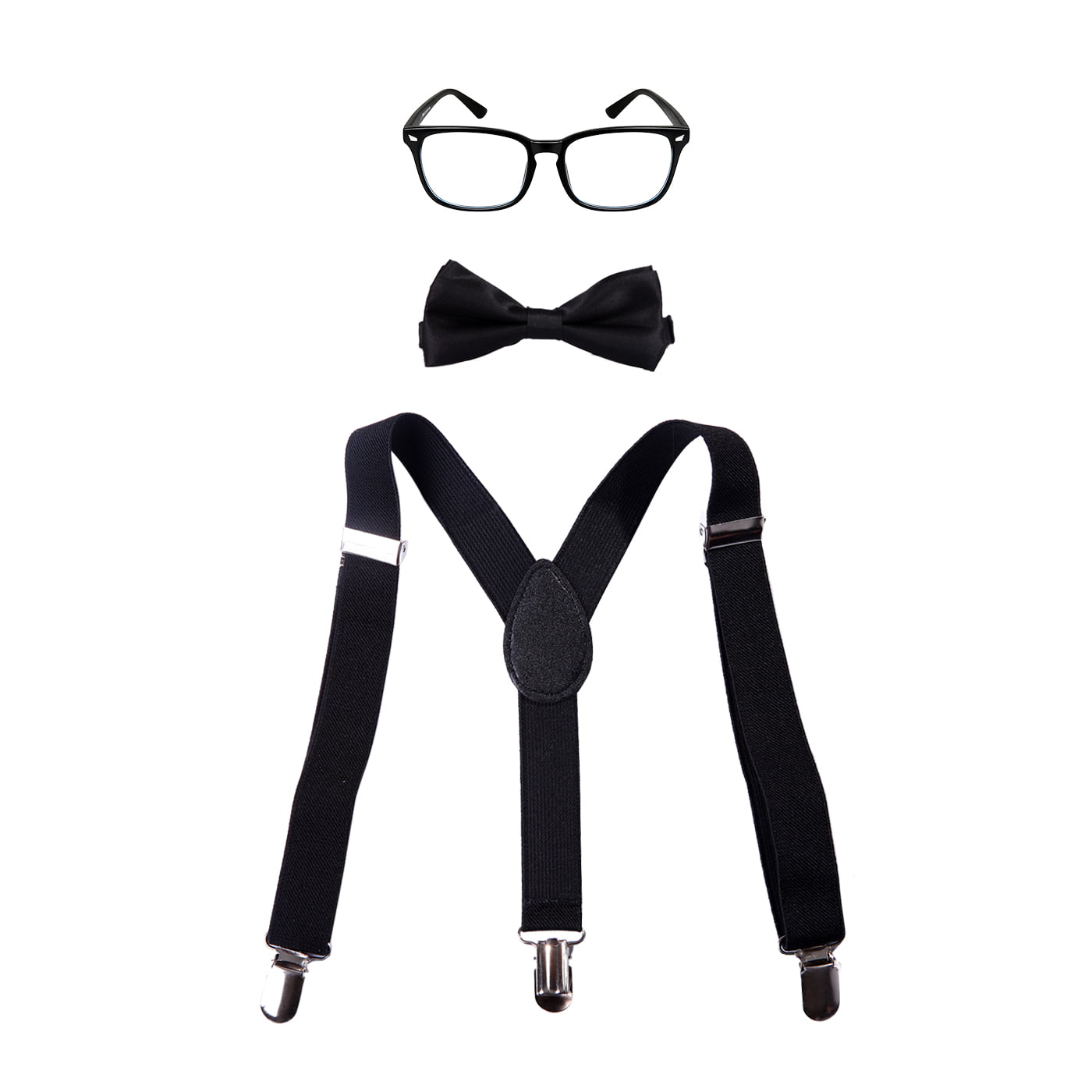 Black and white optical optical bow tie