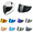 Clear Red-Day Night, variant on TT-Course Shield Replacement for KYT TT Course Face Shield Uv-cut Viseiras Capacete Moto Iridium