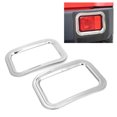 thumbnail image 4 of Fog Light Cover,2pcs Car Rear Bumper Rear Lamp Protector Fog Light Frame Rapid Response, 4 of 5