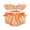 Orange, variant on BemeyourBBs Baby Girl Halloween Romper Pumpkin Embroidered Plaid Bows Jumpsuit