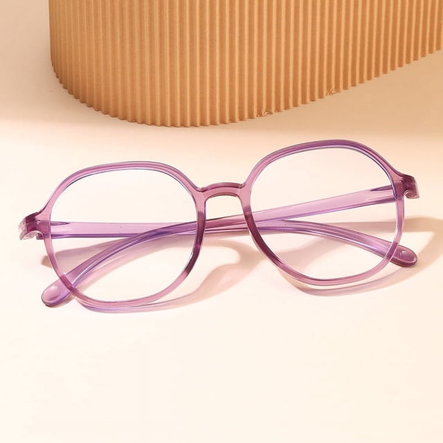 Gafas de presbicia con montura grande y protección contra la luz azul de moda para hombres y mujeres de mediana edad y mayores