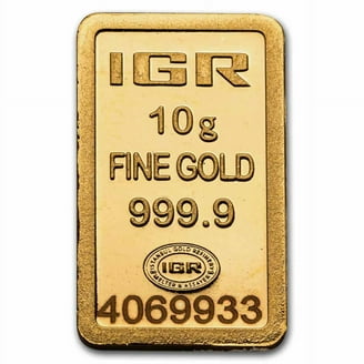PAMP 10g Ayatul Kursi Precious Metal Gold Bullion Bar - Walmart.com