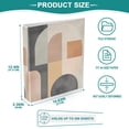 thumbnail image 3 of FORMRS 3 Ring Binder 1.5 inch with Pockets Set of 2 Clip Board 200 Sheets Capacity, Abstract Shapes, 3 of 8