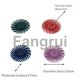thumbnail image 3 of For 50 Engraved Polishing Discs 3mm Connecting Rod Polishing Wheel, 3 of 3