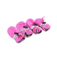 thumbnail image 7 of Antiskid Puppy Shoes 4pcs Soft-soled Dog Shoes with Adjustable Drawstring Waterproof Dog Boots Pet Paw Care Protector for Small, Medium Pets Dogs, 7 of 7