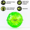 thumbnail image 4 of Pelota para perros Hyper Pet DuraSqueak Interactive Floats Squeaks, 4 of 8