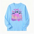 thumbnail image 5 of Teen Boys Halloween Shirt for 13t 15t Boys Halloween Ghost T-Shirt Glow In The Dark Long Sleeve T Shirt Toddler to Youth Boys Clothes Size 13-15 Years, 5 of 5