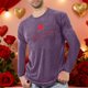 thumbnail image 1 of Ceisia Men Casual Fashion Print Round Neck Pullover Long Sleeve Sweatshirt Gift, 1 of 4
