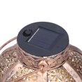 thumbnail image 4 of Solar Hollow Light Waterproof Retro Style Solar Landscape Hollow Lantern for Outside, 4 of 5