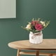 thumbnail image 4 of Flores artificiales, bonsáis artificiales en maceta, macetas de plástico para sala de estar, comedor, mesa de TV, mueble de centro, decoración, adornos, flores artificiales, bonsáis, plantas, 4 of 7