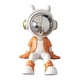 thumbnail image 3 of Adorno espacial, escultura de astronauta, estante decorativo, adorno de mesa de resina para desear, 3 of 9