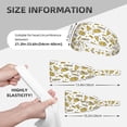 thumbnail image 2 of Cute Gold Pizza Headbands for Women Men, Workout Elastic Sweat Band for Yoga Running Cycling Gym Exercise Non Slip Head Bands for Women's Hair, 2 of 5