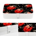 thumbnail image 4 of Seven Starred Ladybird Premium PU Leather Jewelry Box Organizer with Removable Compartment and Portable Bracelet Holder, 4 of 6