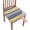 Goldenrod, variant on Stretch Dining Chair Seat Covers Set of 4, Grey Snowflake Removable Washable Chair Covers Seat Slipcovers, Christmas Snowflake Gray White Dust-proof Chair Cover Seat for Kitchen Decor