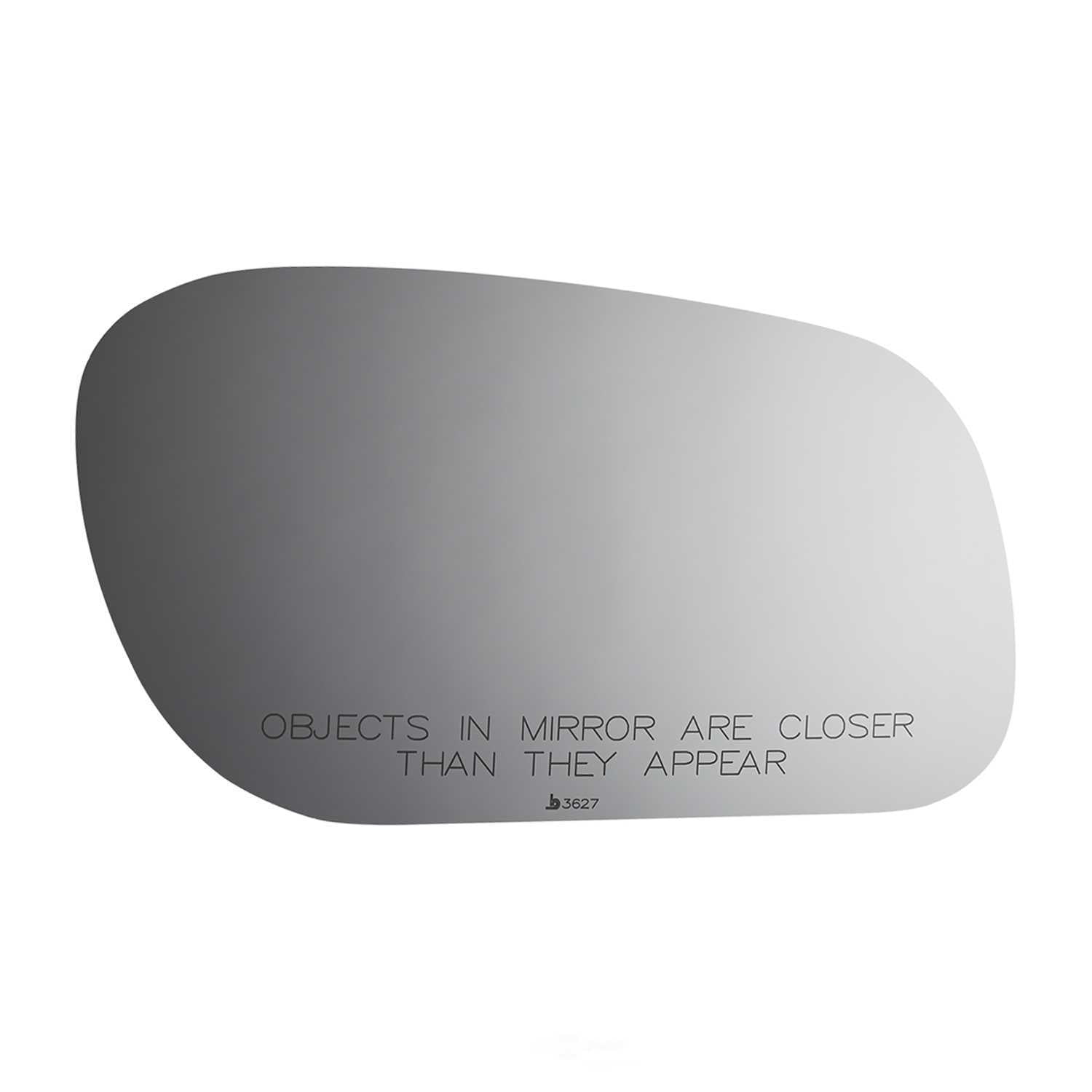 Burco Side View Mirror Replacement Glass - Clear Glass - 3627