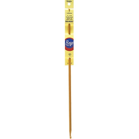 Boye Aluminum Afghan Crochet Hook, 14", Size H