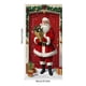 thumbnail image 3 of Seyotauo Christmas Door Cover Decoration Santa Claus Front Door Cover Xmas Hanging Banner Santa Background for Home Holiday Christmas Decoration, 3 of 6