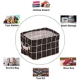 thumbnail image 4 of ENTASSER Cloth art storage box storage basket portable storage basketstyle2, 4 of 5