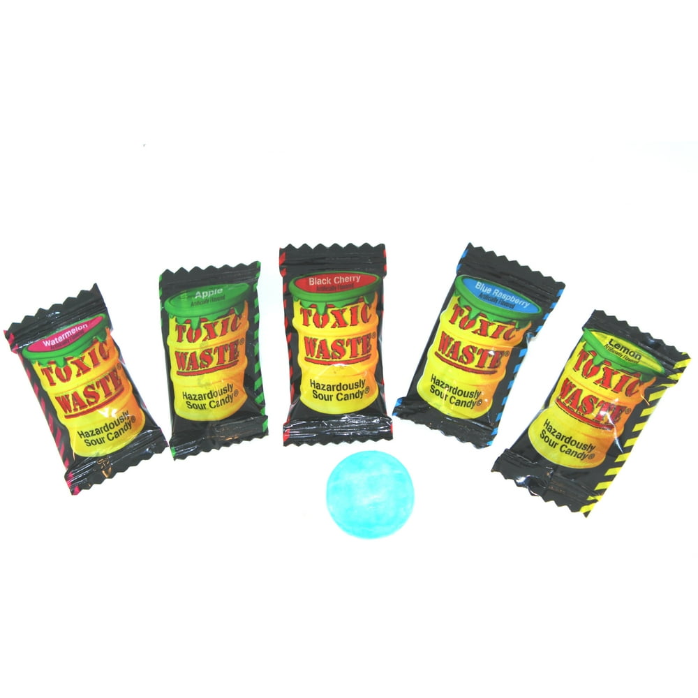 C Dynamics, Toxic Waste Assorted Sour hard Candy (2 Lbs)